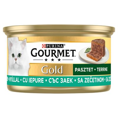 GOURMET Gold Pasztet dla kota z królikiem 85 g