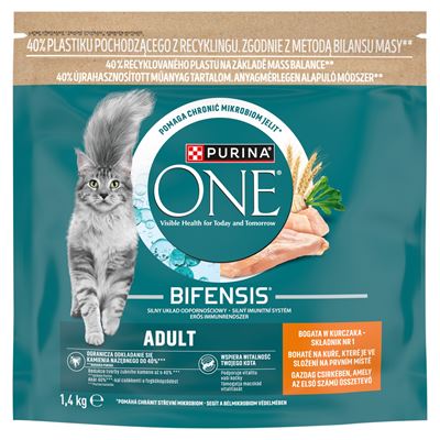 ONE PURINA Bifensis Adult Karma dla dorosłych kotów bogata w kurczaka 1,4 kg