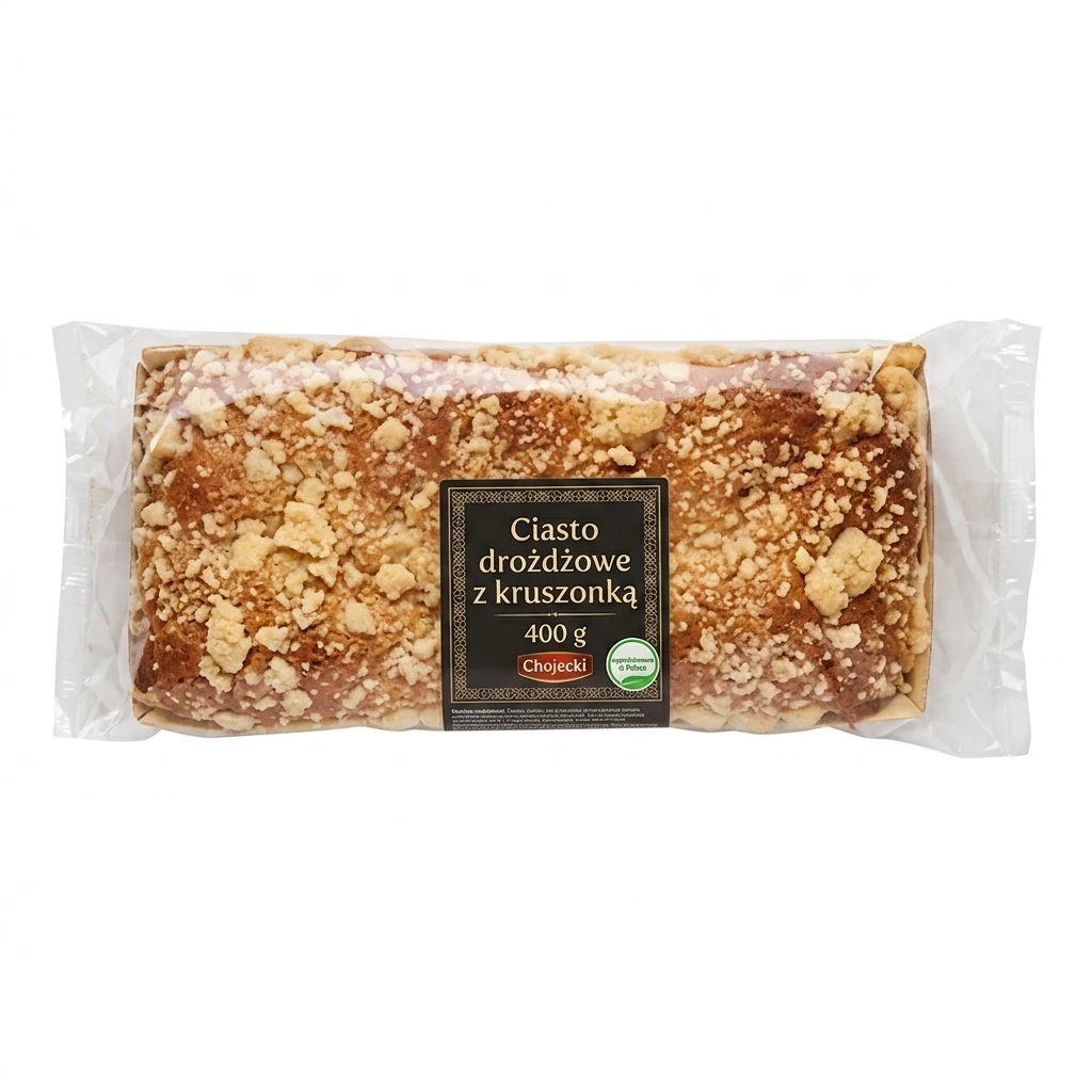 Ciasto drożdżowe z kruszonką Chojecki 400g