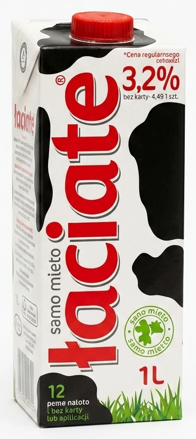 Mleko UHT ŁACIATE 3,2%