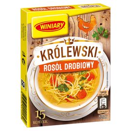 Winiary Królewski Rosół drobiowy 135 g (15 sztuk)