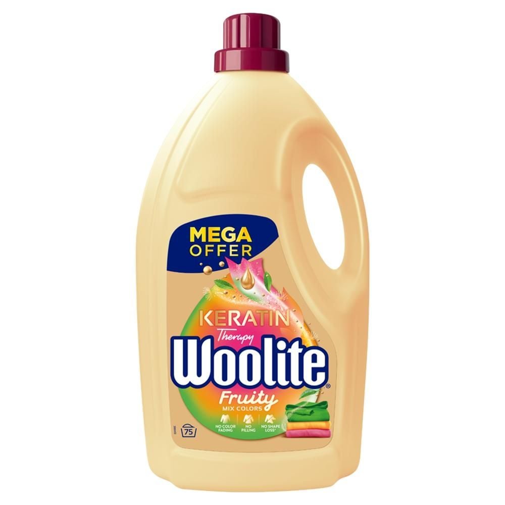 Woolite Keratin Therapy Fruity Płyn do prania 4,5 l (75 prań)