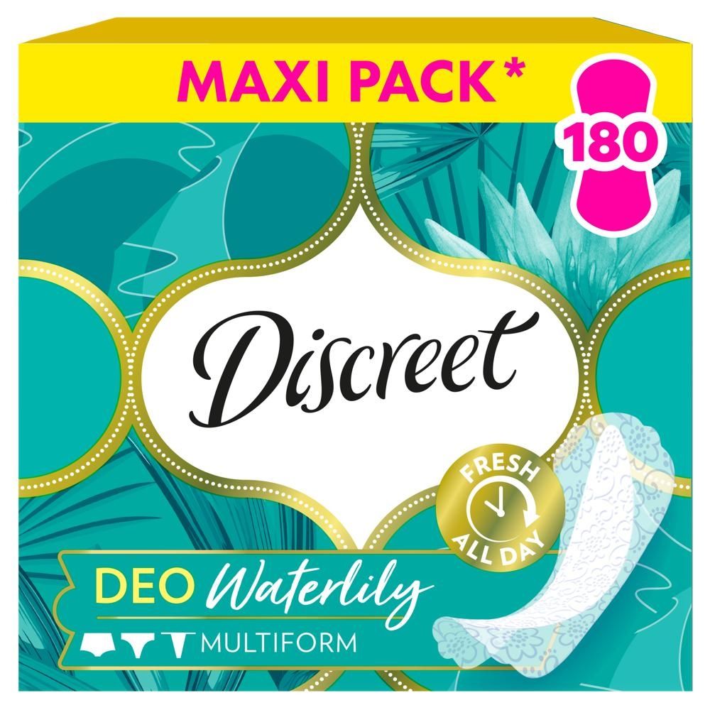 Wkładki higieniczne Discreet Oddychający materiał Multiform Waterlilly