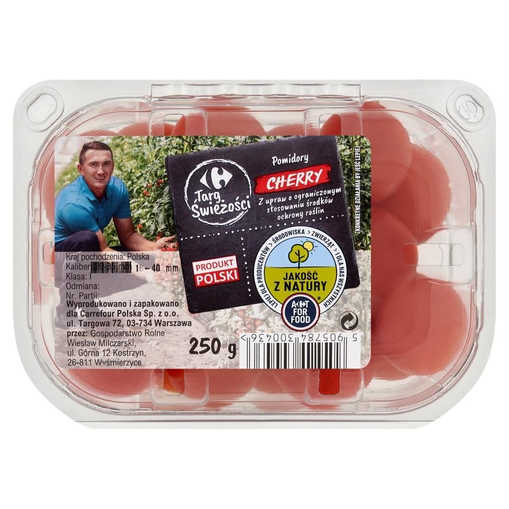 Carrefour Targ Świeżości Pomidory cherry 250 g
