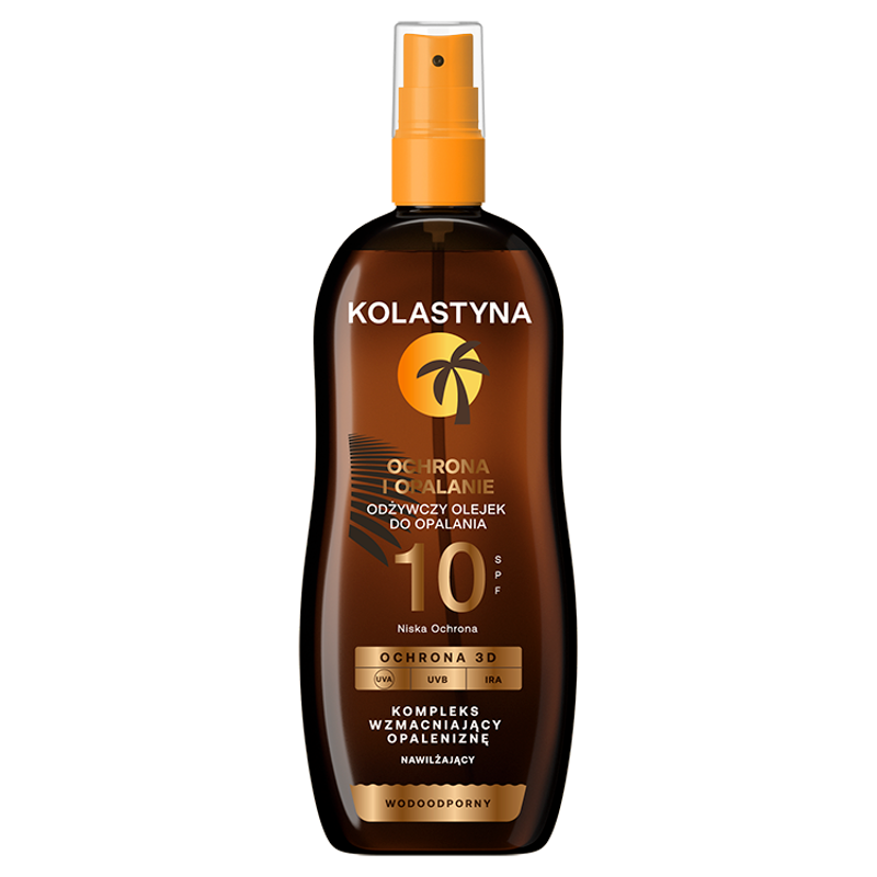 Olejek do opalania SPF10