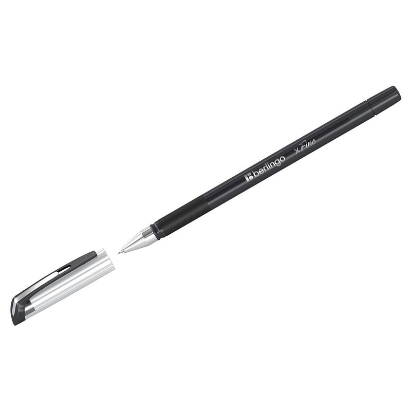 Długopis Xfine 0,3mm czarny Berlingo 1 sztuka
