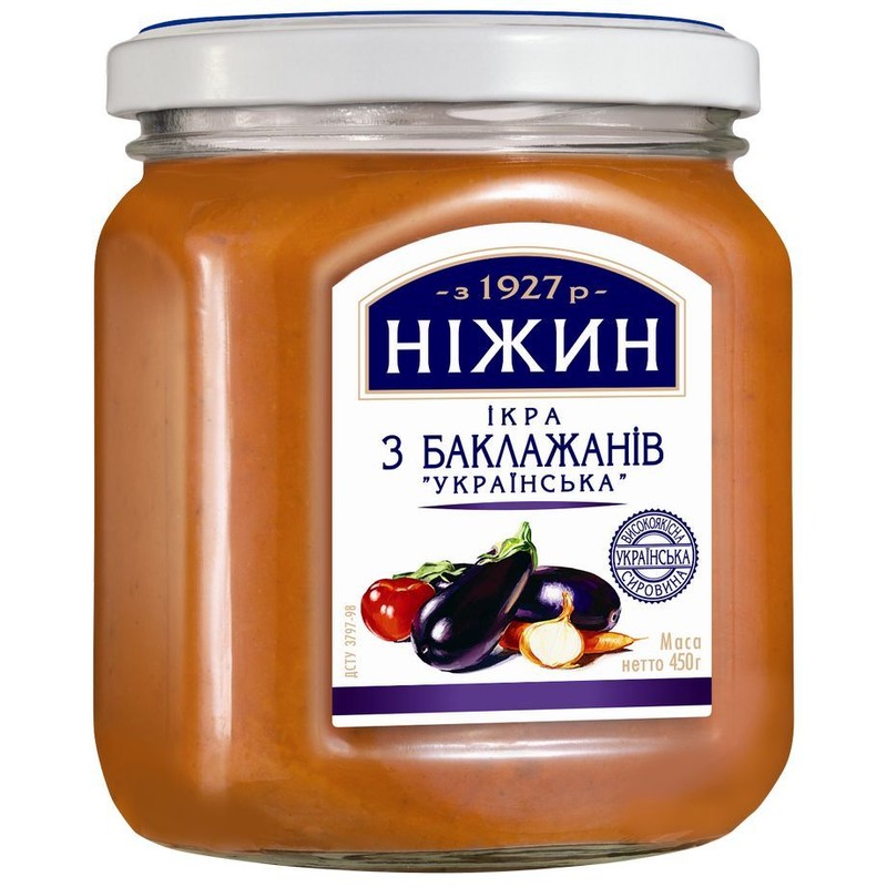 Pasta z bakłażanów Niżyn 450 g