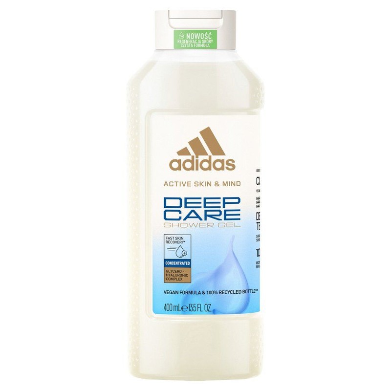 Żel pod prysznic Deep Care   Adidas 400 ml