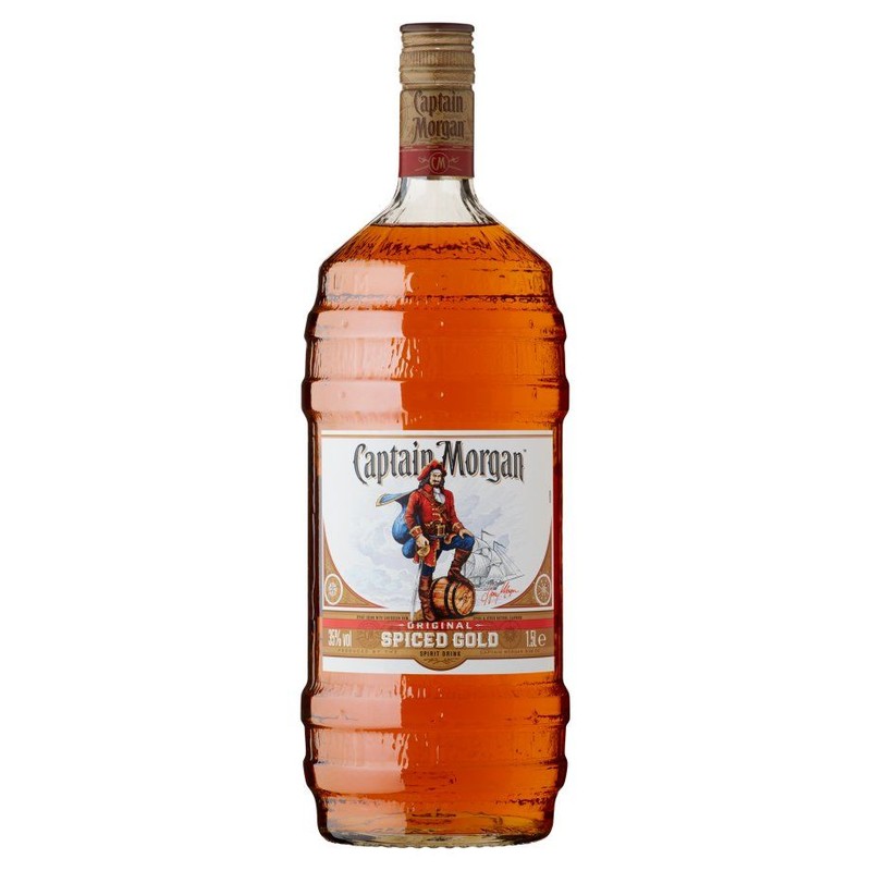 Rum alk. 35% obj. Captain Morgan 1,5 l