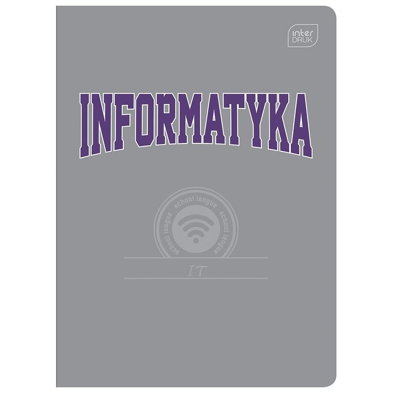 Zeszyt A5 60 kartek Informatyka Interdruk 1 sztuka