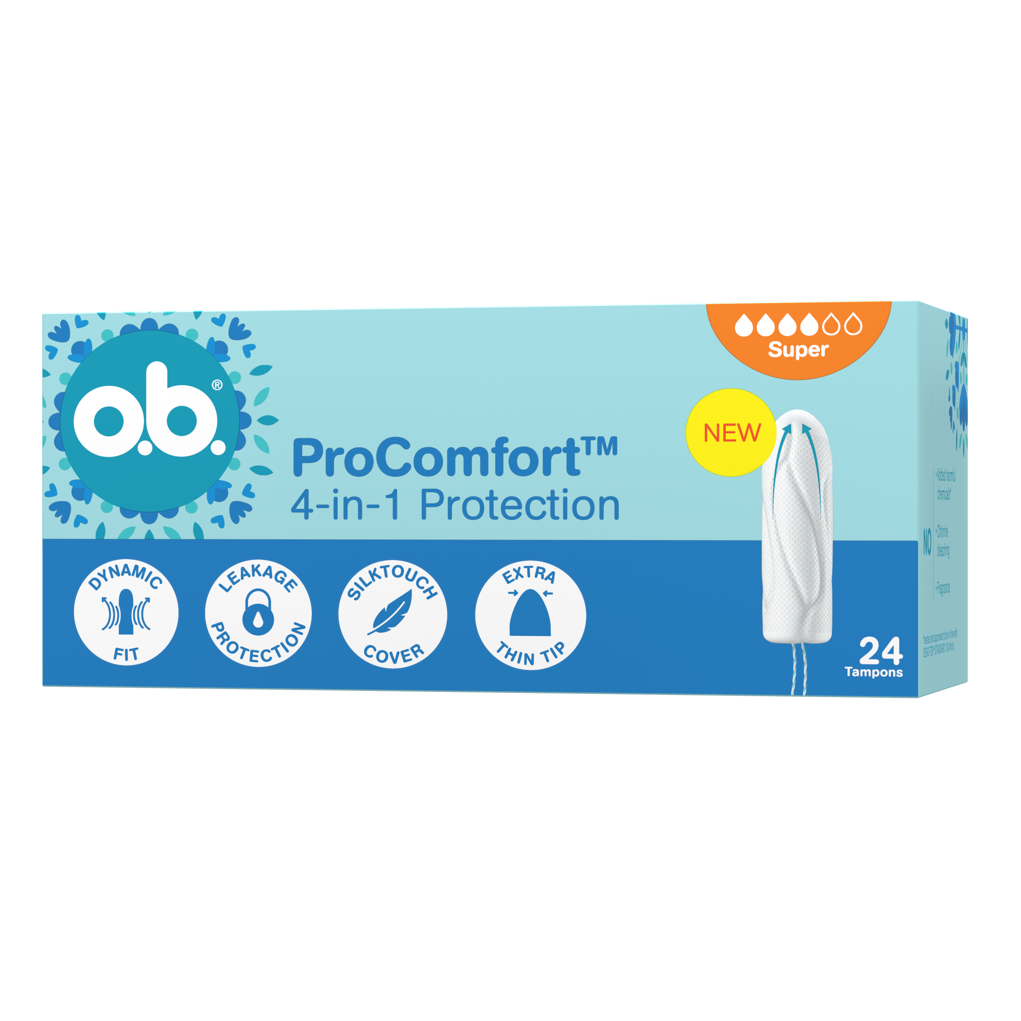 Tampony O.B. Procomfort Super 24 Szt.