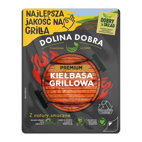 Dolina Dobra Premium Kiełbasa grillowa 375 g