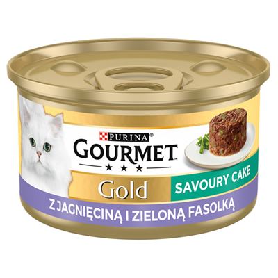 PURINA Gourmet Gold z jagnięciną i zieloną fasolką 85g
