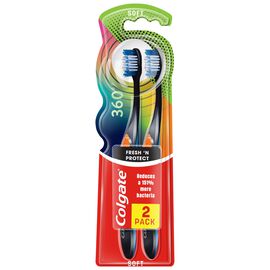 Szczoteczka do zębów Colgate 360 Fresh n Protect U 2 szt.