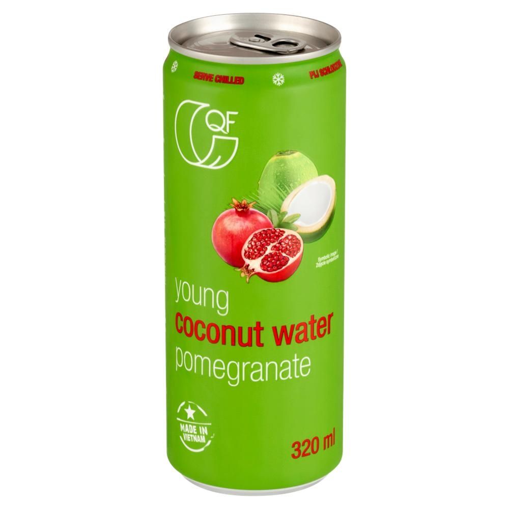 QF Woda kokosowa z sokiem z granatu 320 ml
