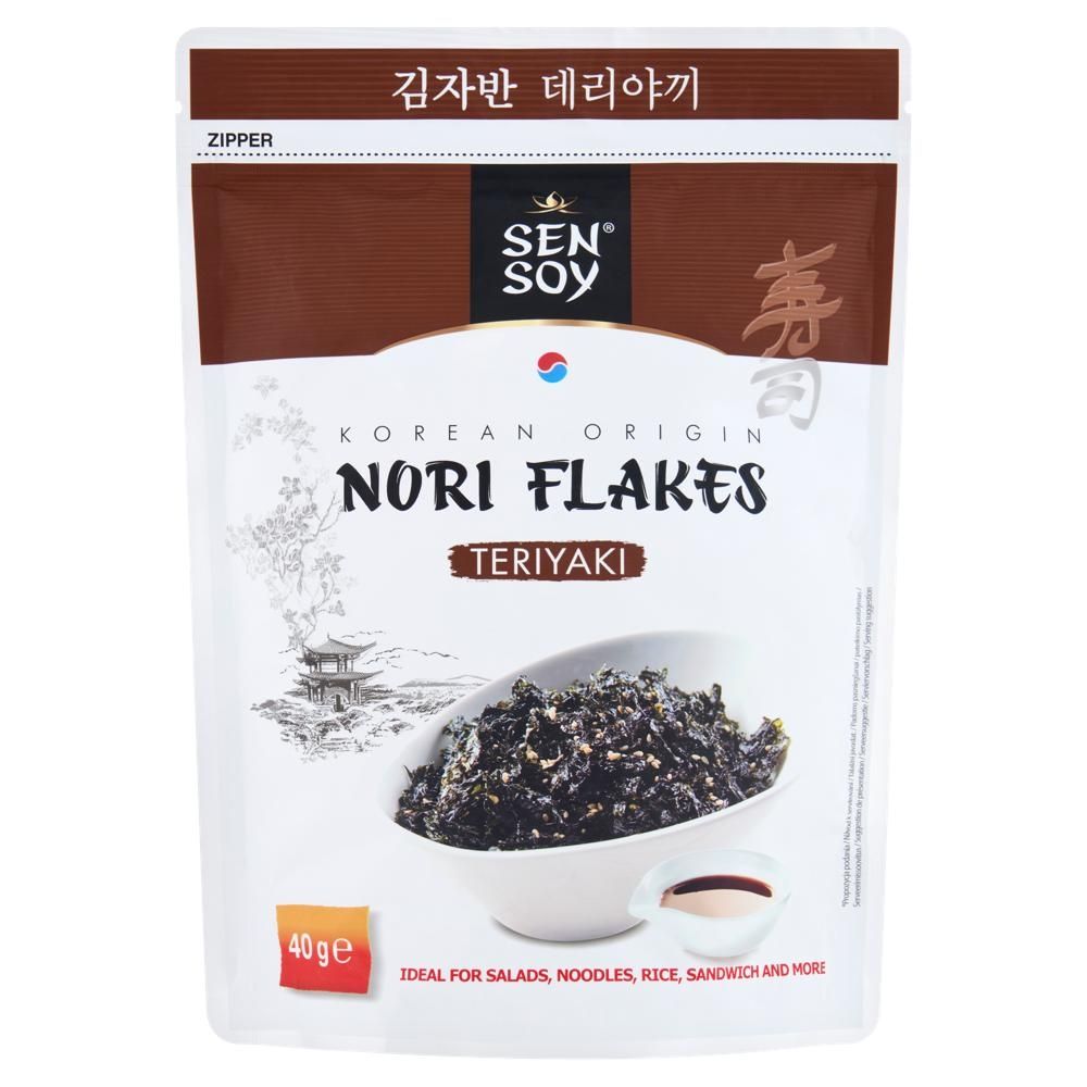 Sen Soy Płatki z alg morskich teriyaki 40 g