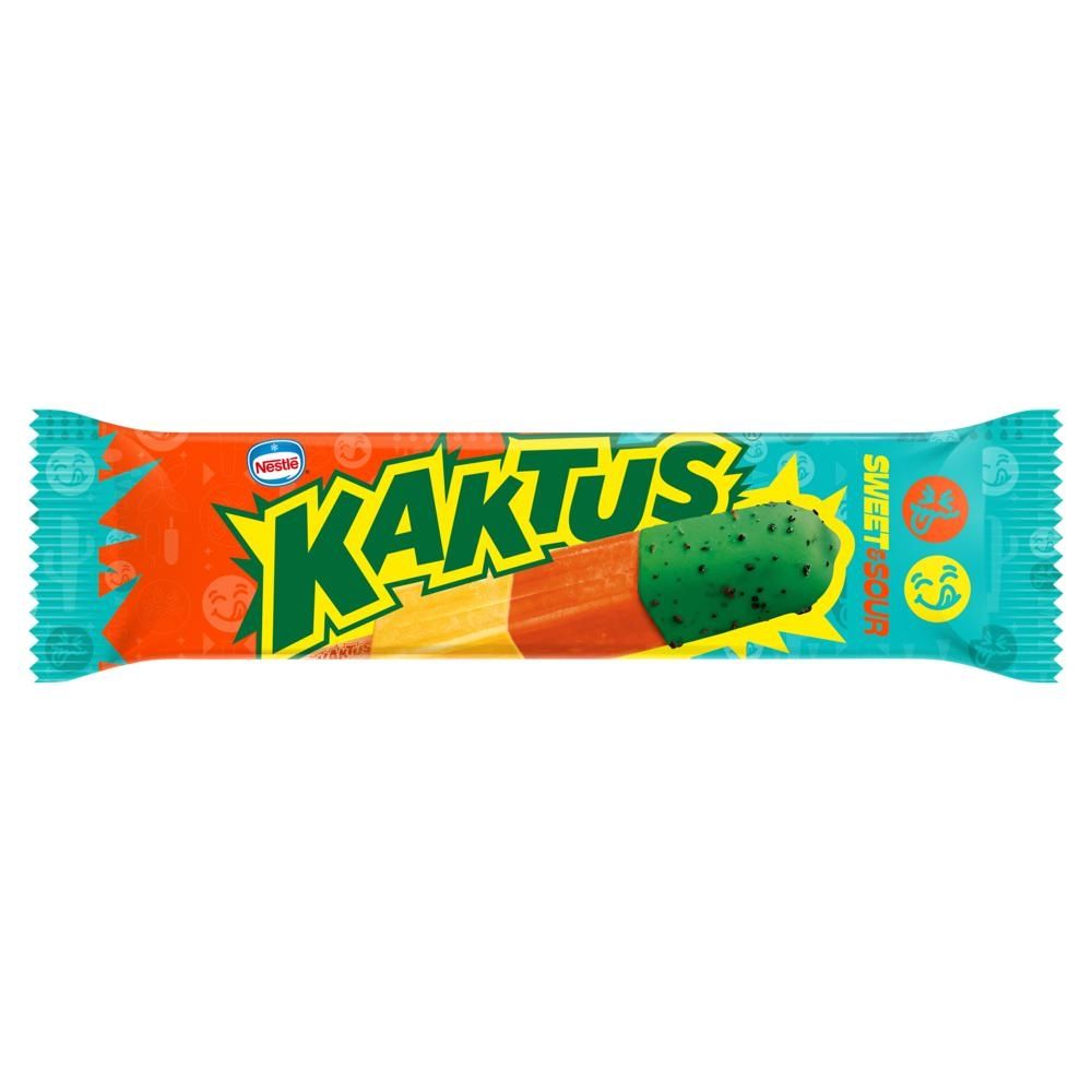Kaktus Sweet & Sour Lody wodne o smaku brzoskwiniowym i pomarańczowym 45 ml
