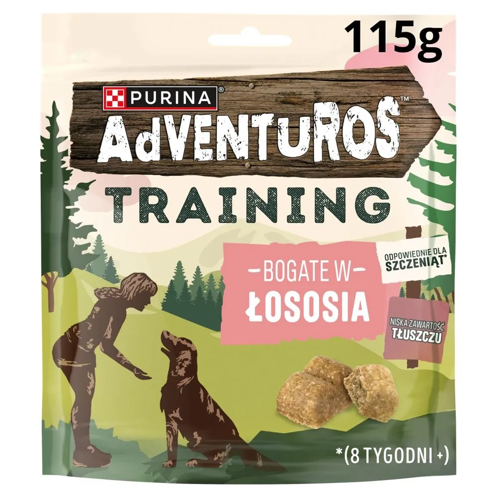 Purina AdVENTuROS Training Przysmaki bogate w łososia 115 g