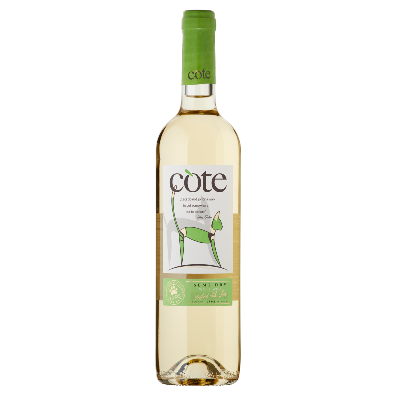 Wino białe półwytrawne