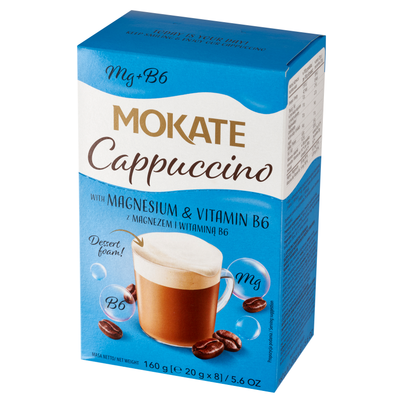 Cappuccino z magnezem i witaminą B6 (8 sasz.)