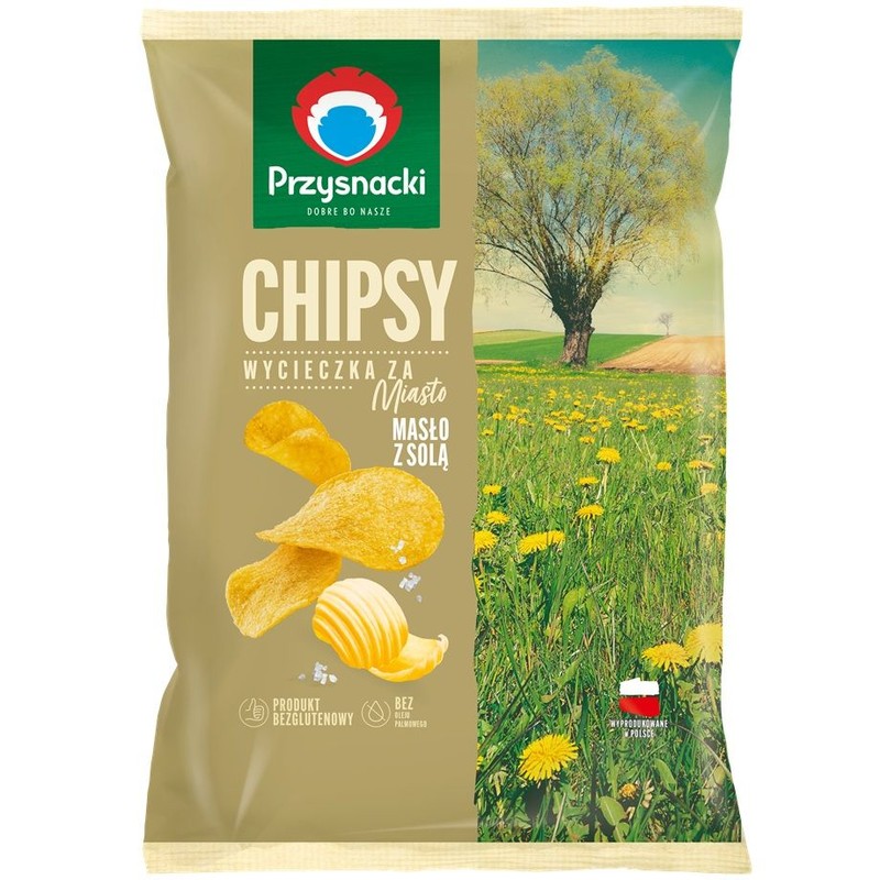 Chipsy masło z solą Przysnacki 200 g