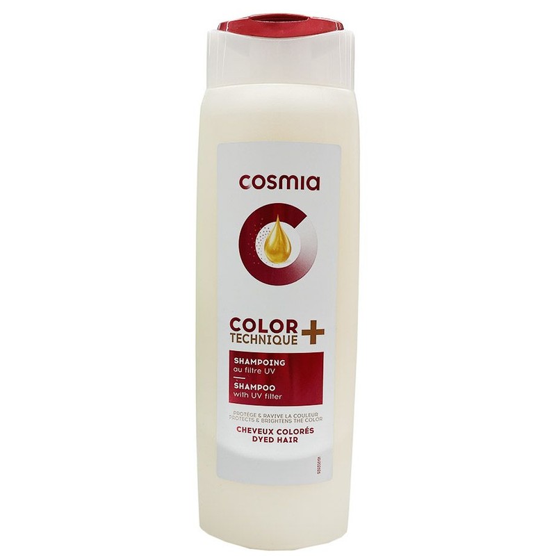 Szampon expert color z ekstraktem granatu & filtrem UV Cosmia 400 ml