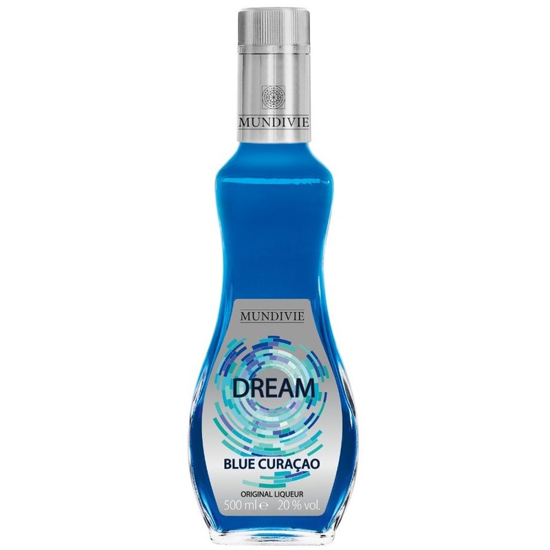 Likier Blue Curacao pomarańczowy alk. 20,0% obj. Dream  500 ml