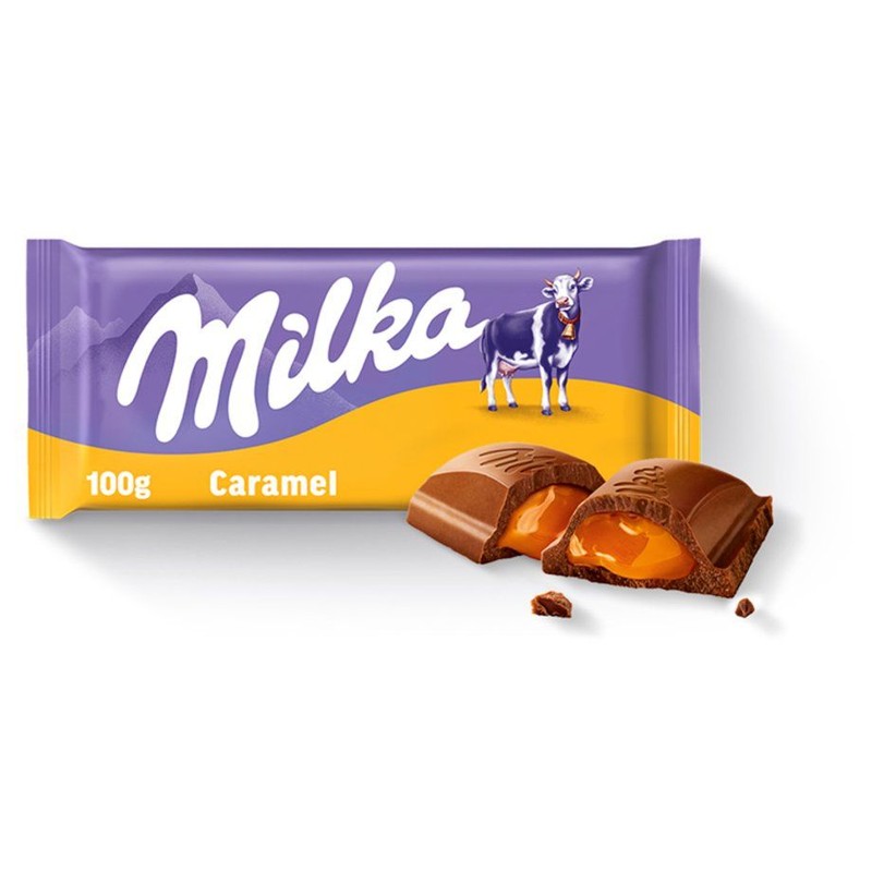 Czekolada mleczna Caramel Milka 100 g