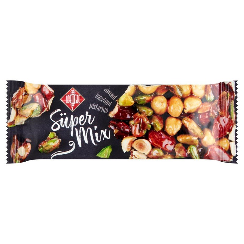 Baton super mix z orzechami Tempo 40 g
