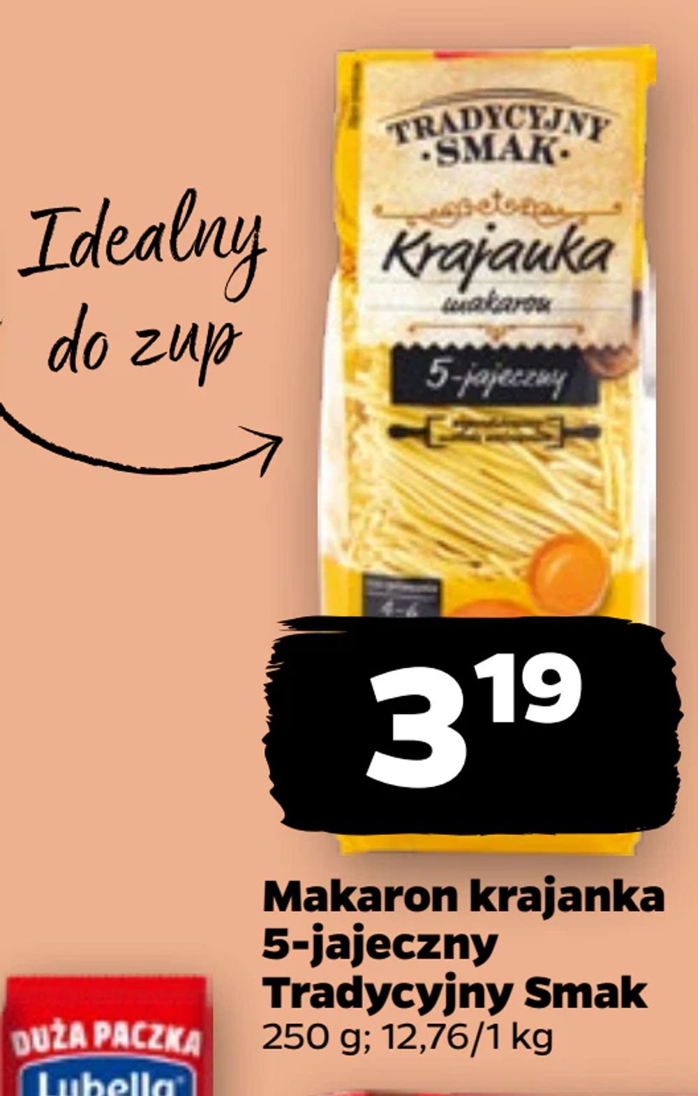 Makaron krajanka 5-jajeczny Tradycyjny Smak