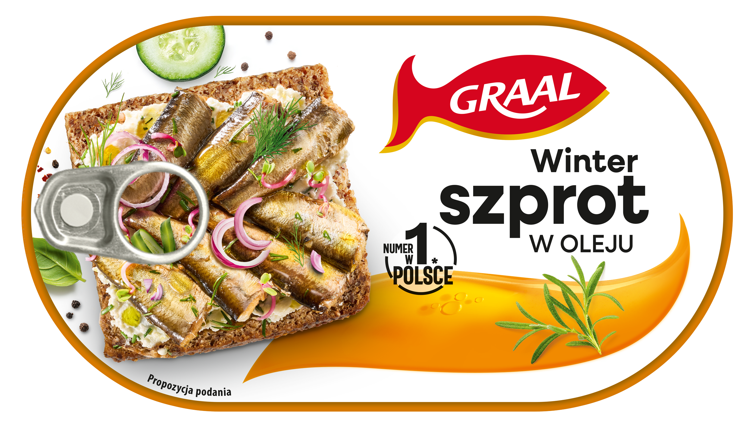 Graal Szprot Podwędzany W Oleju Winter 170G