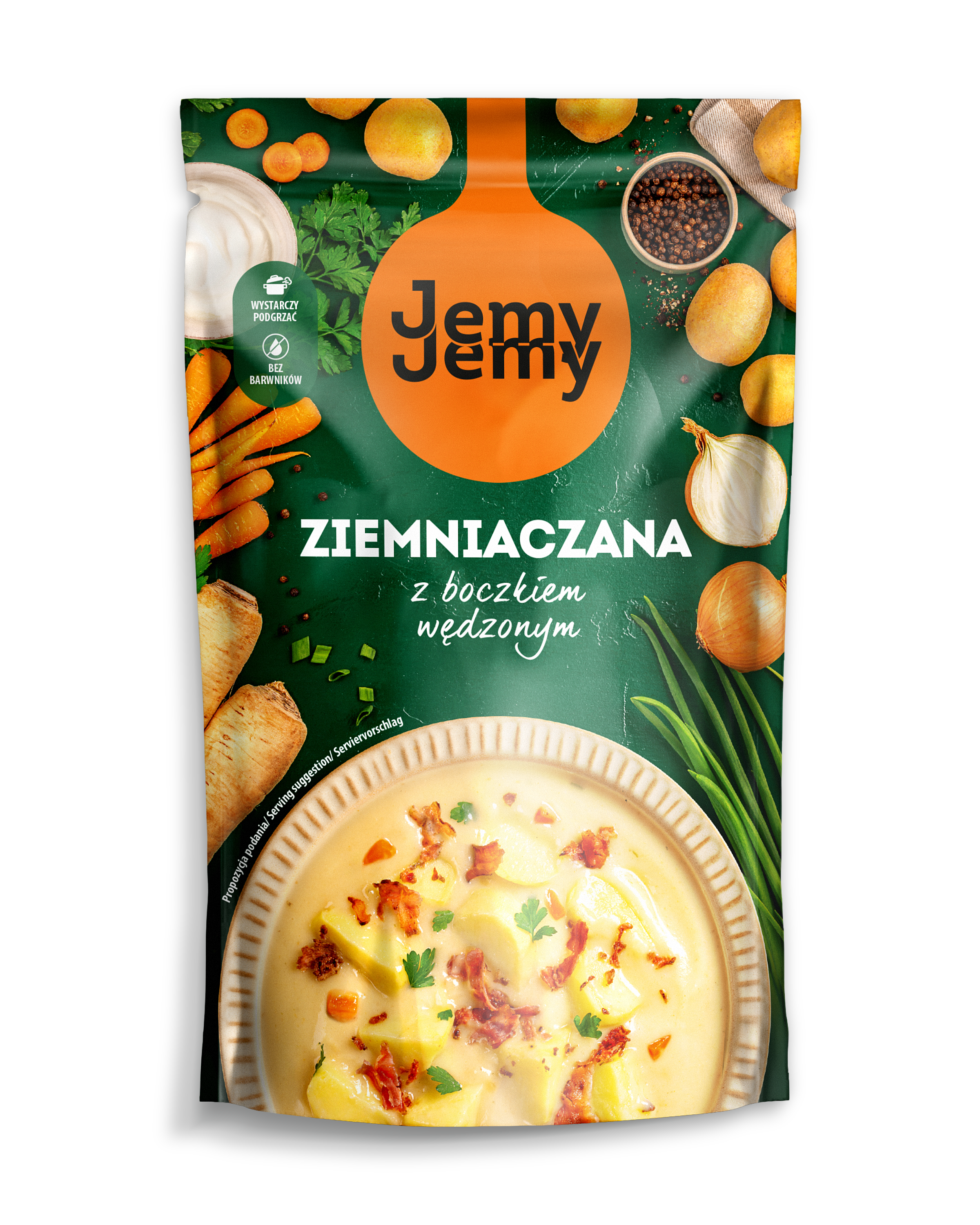 Jemyjemy Zupa Ziemniaczana Z Boczkiem Wędzonym 450 G