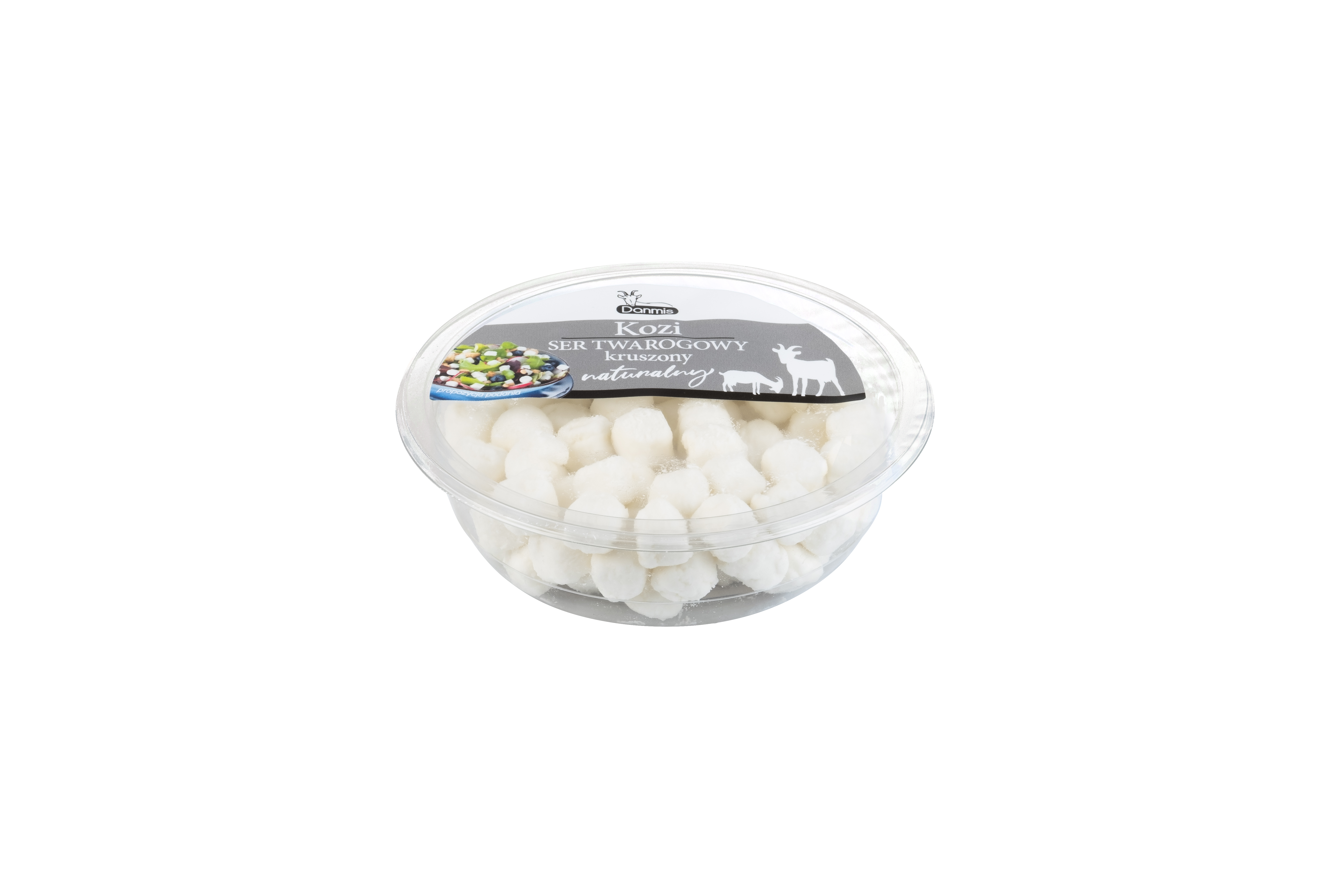 Kozi Ser Twarogowy Kruszony Naturalny 100G Danmis