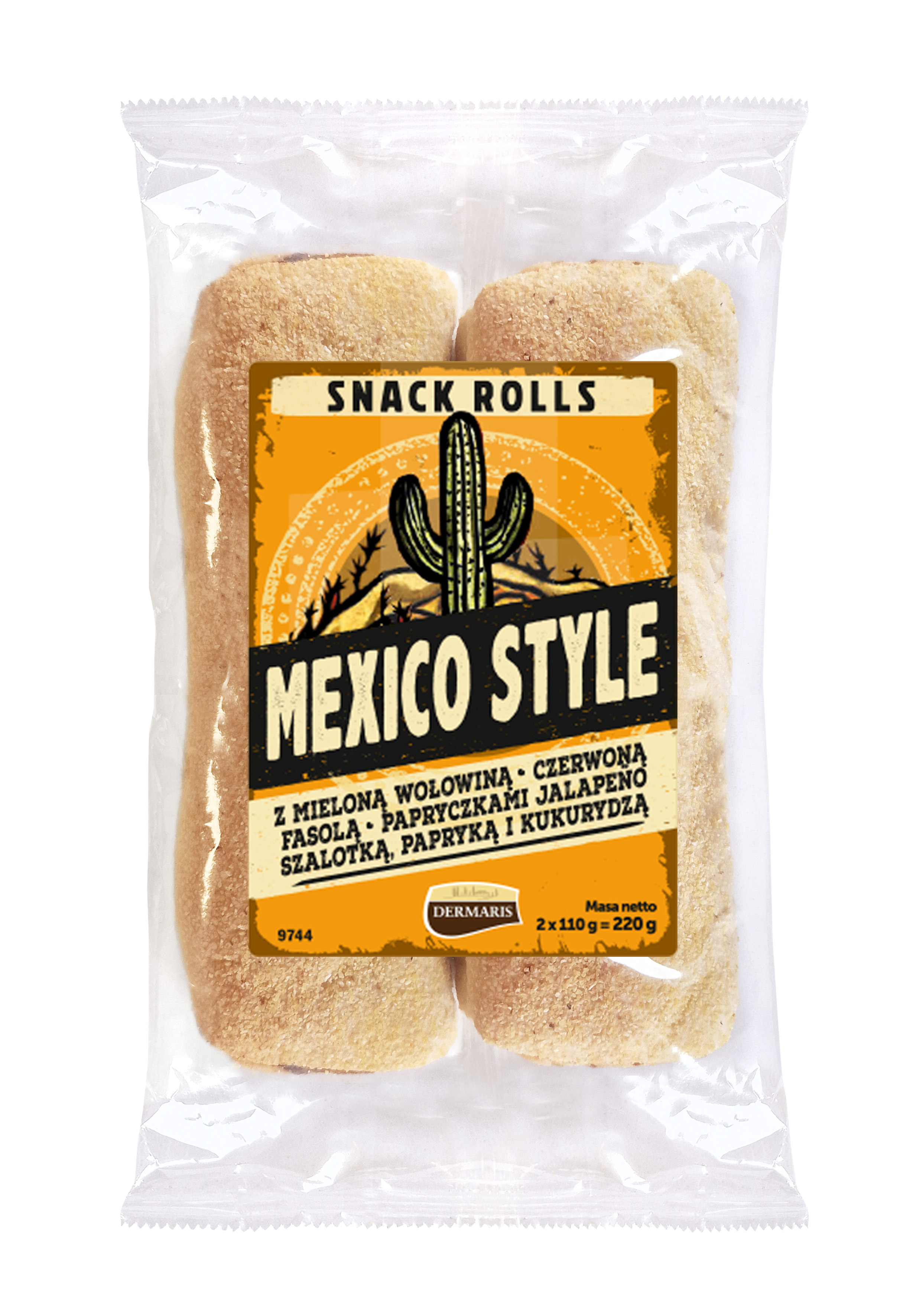 Dermaris Snack Rolls Mexico Style 220 G