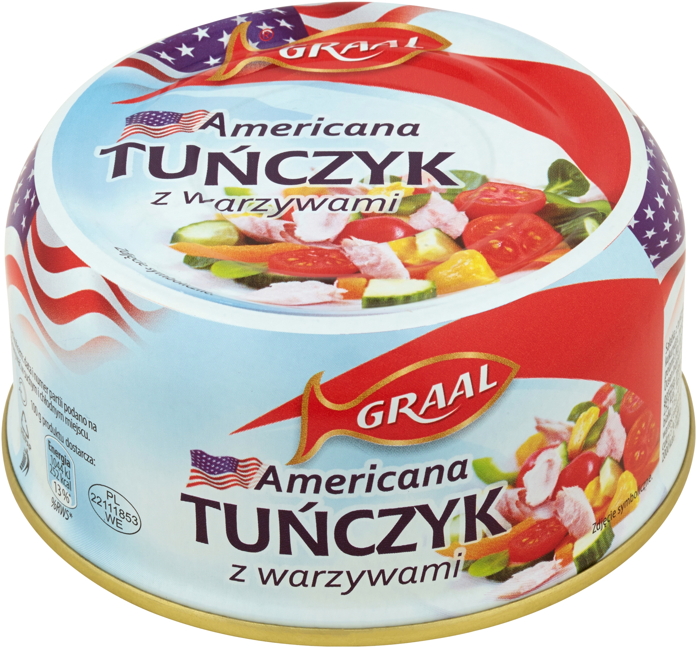 Graal Sałatka Americana Tuńczyk Z Warzywami 280G
