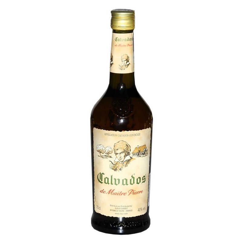 Francuski winiak z jabłek alk.40% obj. Calvados 700 ml