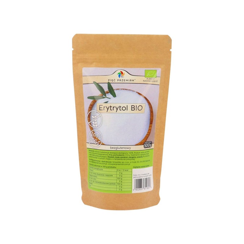 BIO Erytrytol   Pięć Przemian 500 g