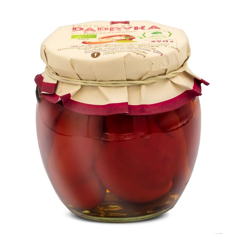 BIO Ekologiczna papryka konserwowa Dary Natury 490 g