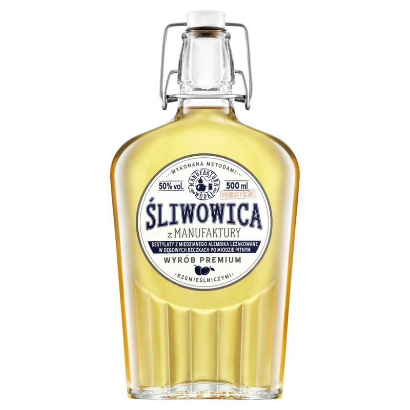 Śliwowica alk. 50% obj. Manufaktura Wódki 500 ml