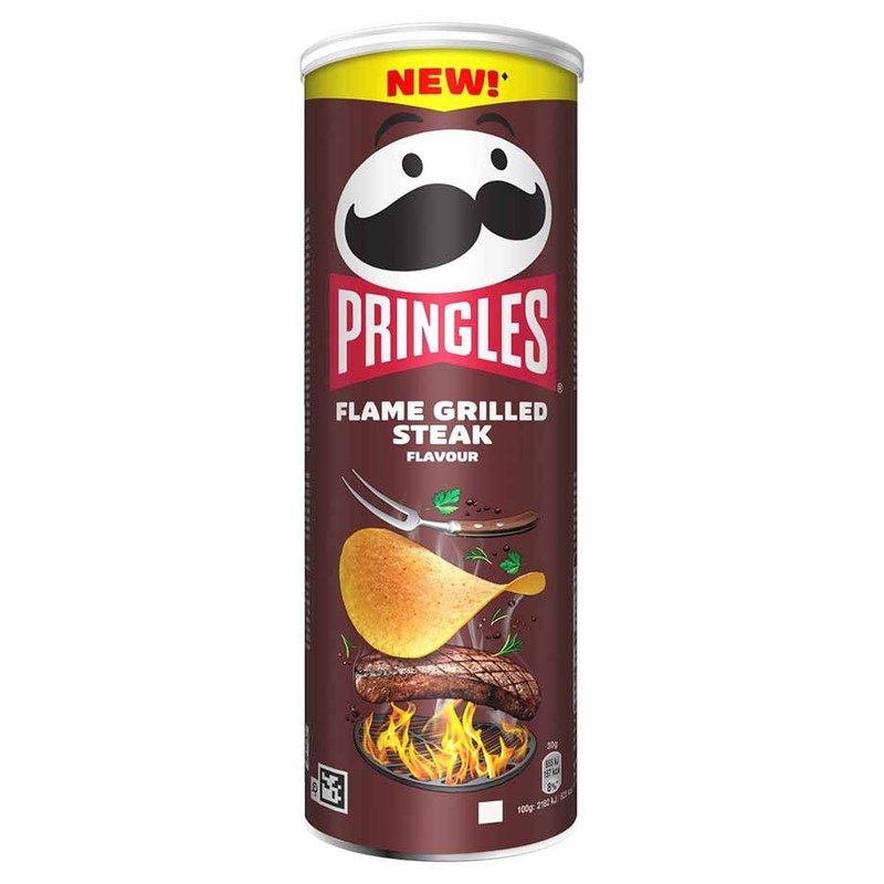Flame Grilled Steak Pringles 165 g