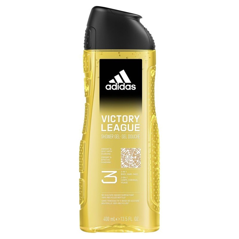 Żel pod prysznic 3w1 Victory League   Adidas 400 ml