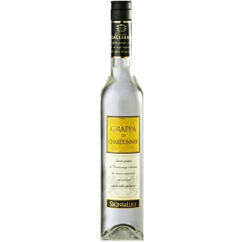 Grappa di Chardonnay alk. 40,0% obj. Segni di Luce 500 ml