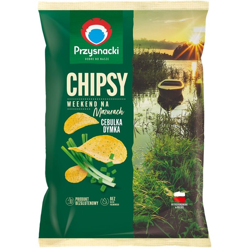 Chipsy cebulka dymka Przysnacki 200 g