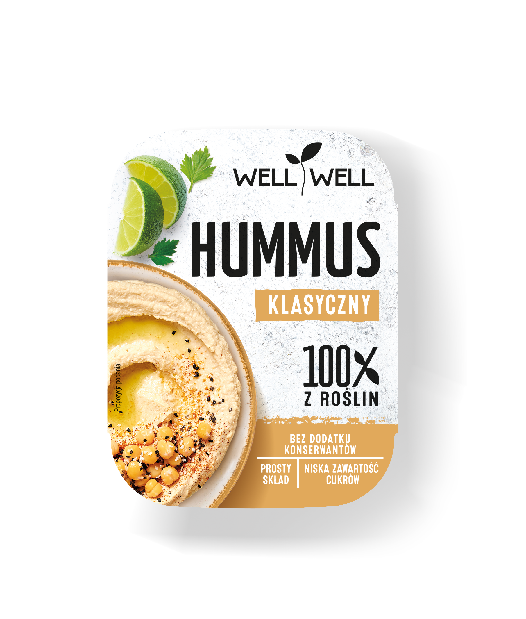 Well Well Hummus Klasyczny 125G