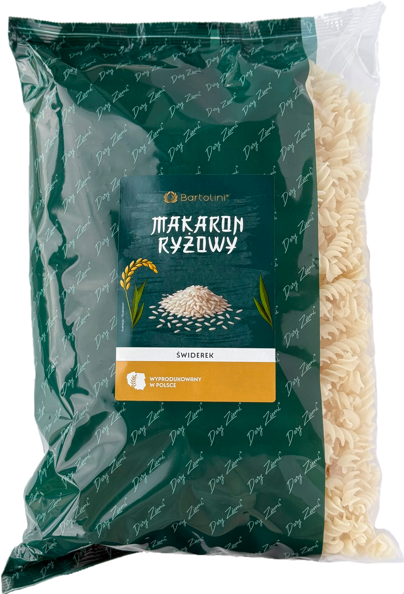 Makaron Bartolini Ryżowy Świderek Nr 5 1 Kg