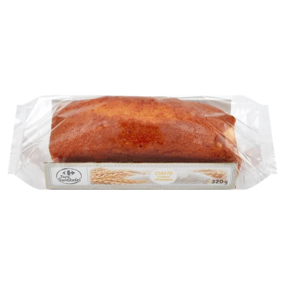 Carrefour Targ Świeżości Ciasto o smaku cytrynowym 320 g