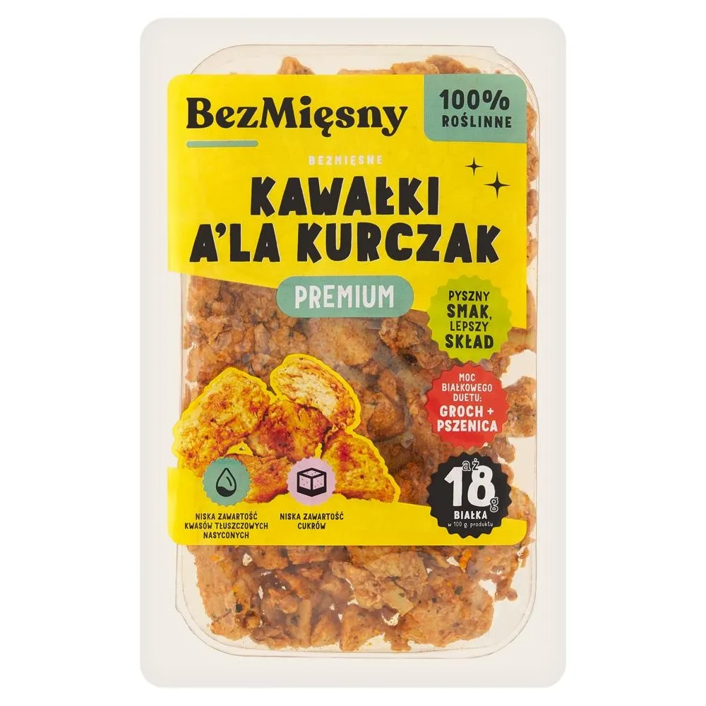 BezMięsny Bezmięsne kawałki a'la kurczak premium 150 g