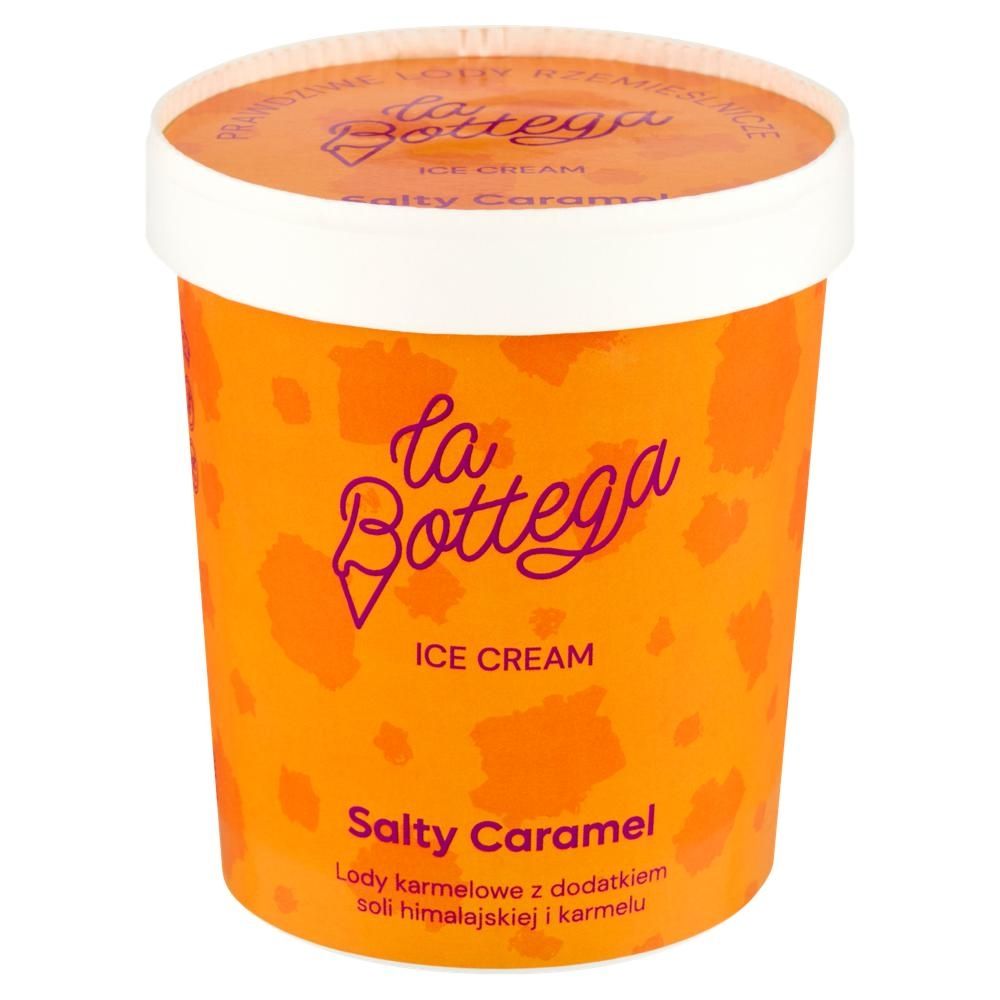 La Bottega Lody karmelowe z dodatkiem soli himalajskiej i karmelu 460 ml