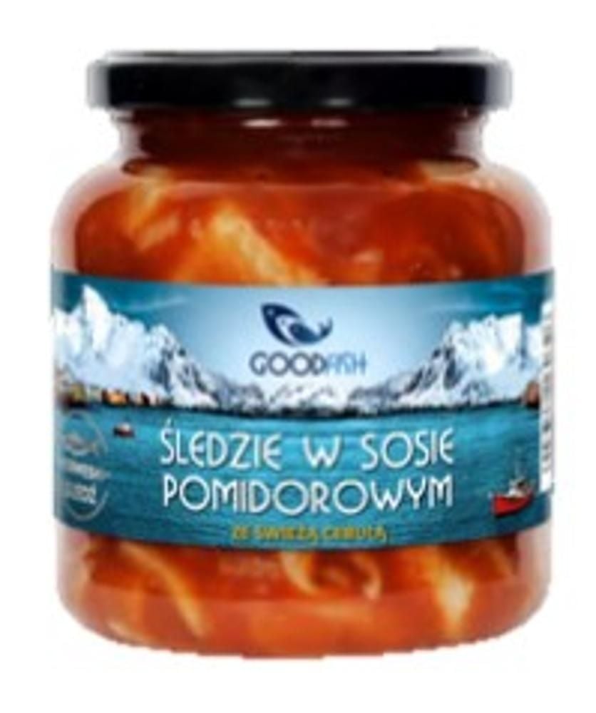 ŚLEDZIE W SOSIE POM. 360g
