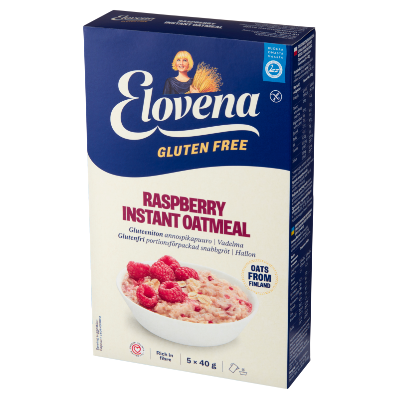 Owsianka z malinami (instant) bezglutenowa (5x40g)